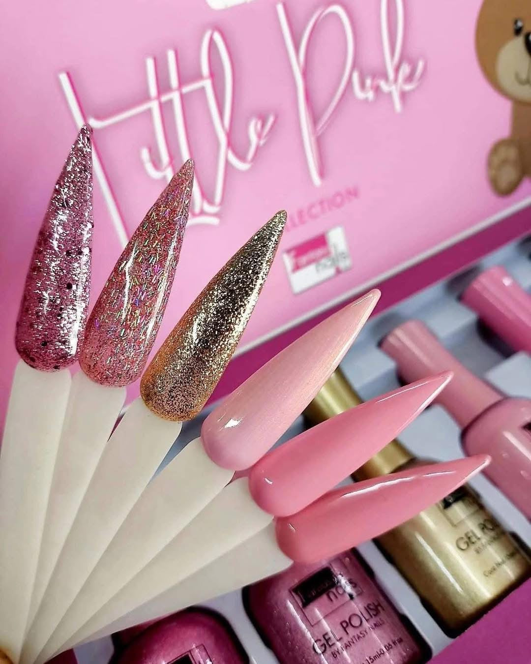 Fantasy nails colección little pink